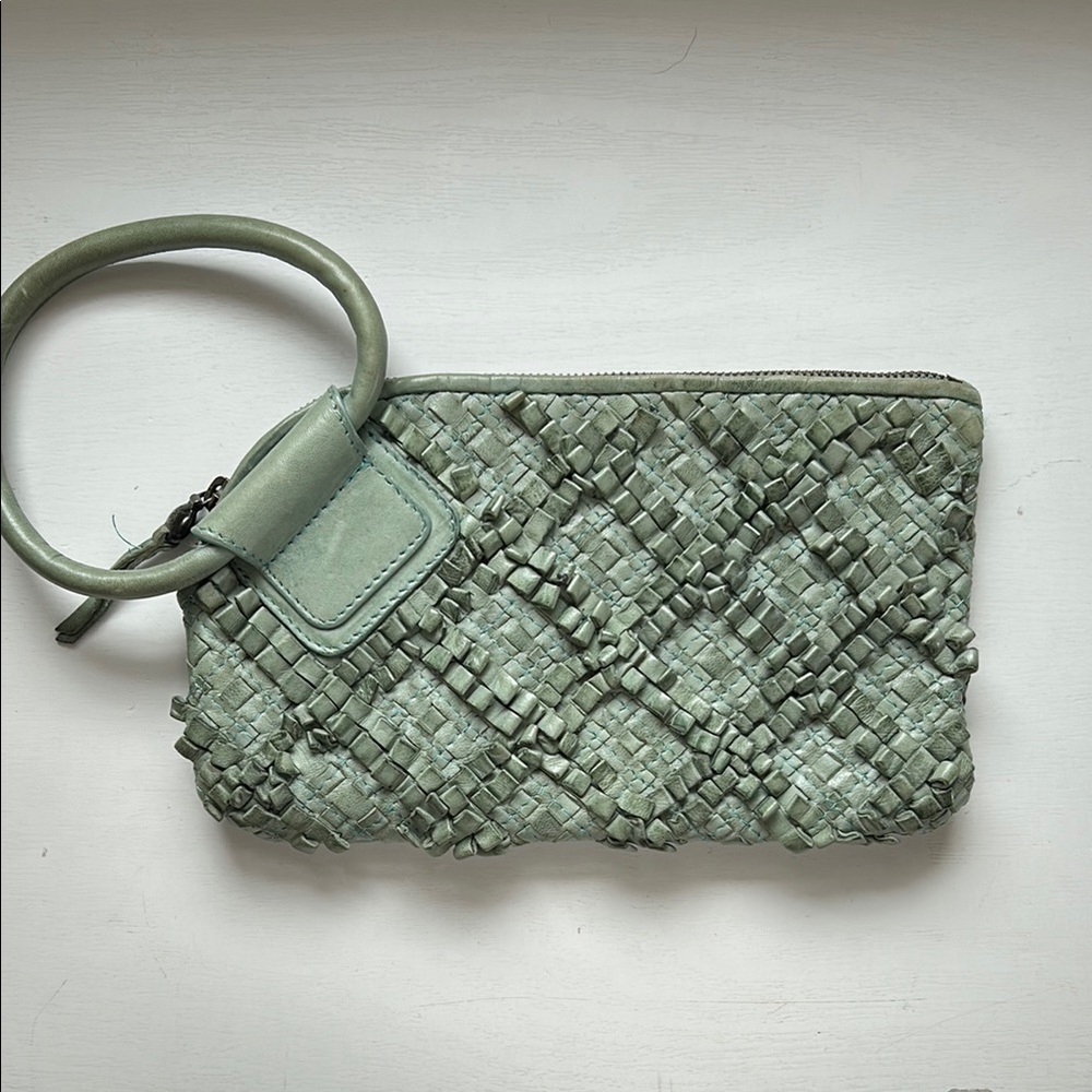 Hobo Mist Green Clutch Bag